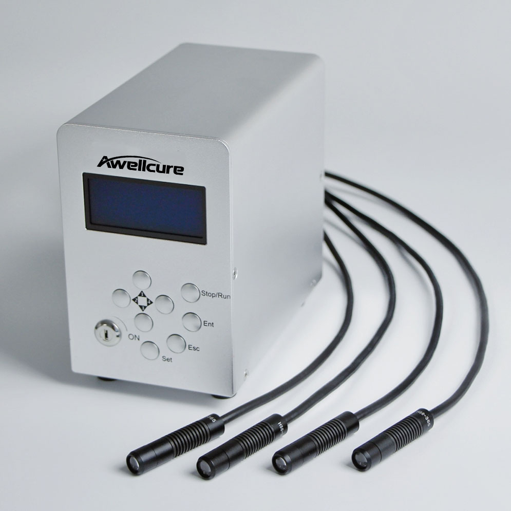 可通过显示屏设置：照射强度、照射时间、照射模式